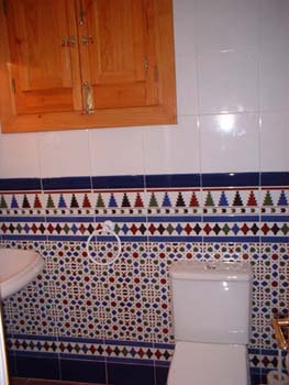The Bathroom in my torrox holiday rental house