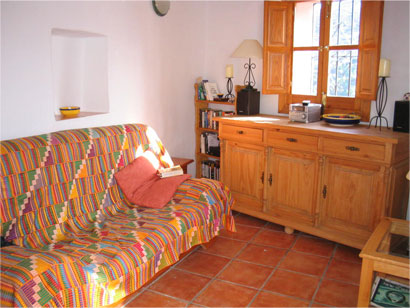 The Sitting Room in my holiday rental in torrox