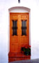 Front door of village house to rent in Torrox